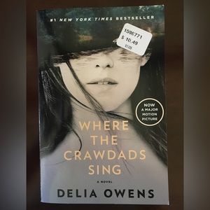 Delia Owens novel, Where The Crawdads Sing.